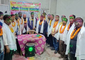 सुनचाँदी व्यवसायी द्वारा होली मिलन समारोह कार्यक्रम सम्पन्न ।