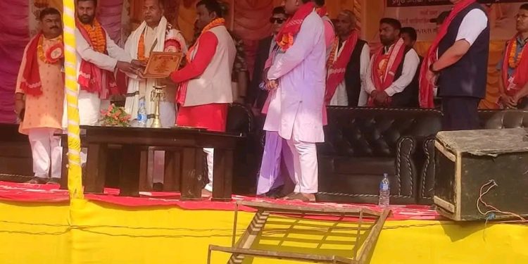 उपराष्ट्रपति रामसहाय प्रसाद यादवद्वारा यमुनामाई गाउँपलिकाको जेठरहियामा बिष्णु महायज्ञको समुद्घाटन